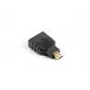 Lanberg AD-0015-BK adapter złącza kabla HDMI Micro HDMI Czarny