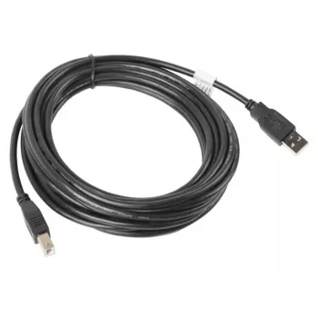 LANBERG Kabel USB-a(m)->USB-b(m) 2.0 5 m Czarny