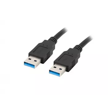 Kabel LANBERG USB 3.0 USB A - 1m Czarny