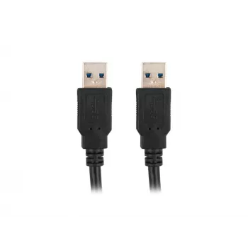Kabel LANBERG USB 3.0 USB A - 1m Czarny