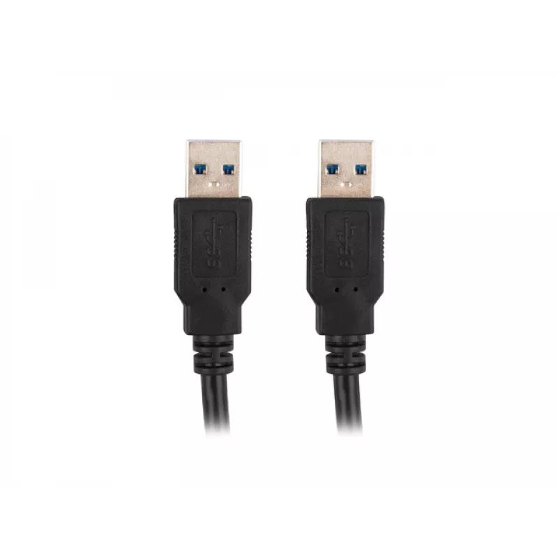 Kabel LANBERG USB 3.0 USB A - 1m Czarny