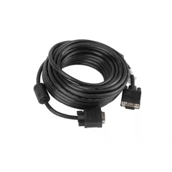 Kabel LANBERG VGA (D-Sub) – 10 m, czarny