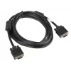 Kabel LANBERG VGA M/m z podwójnym ekranowaniem, filtrem ferrytowym, 3 m, czarny