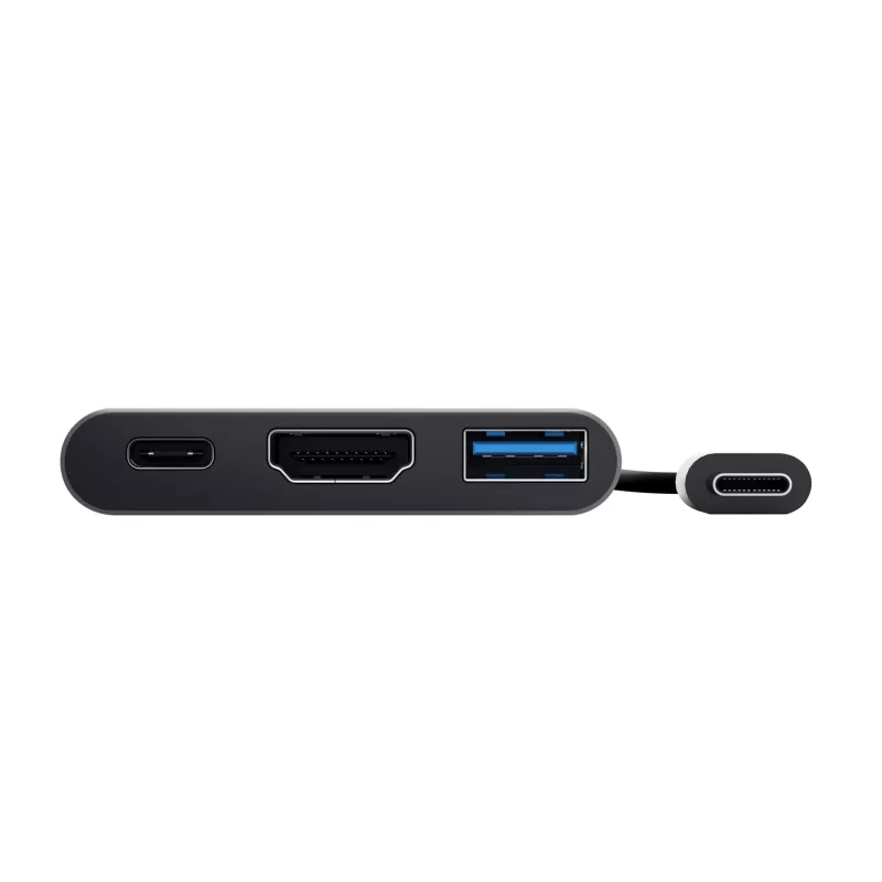 Trust Dalyx USB 3.2 Gen 1 (3.1 Gen 1) Type-C Aluminium, Czarny