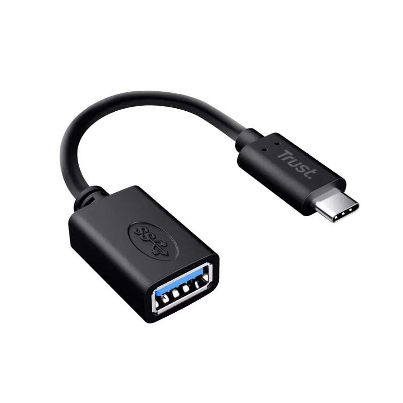 Kabel USB Trust 20967 0.09 m USB C USB A Czarny