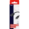 Kabel USB Trust 20967 0.09 m USB C USB A Czarny