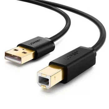 Ugreen 10351 Kabel USB USB 2.0 3 m USB A USB B Czarny