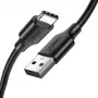 Kabel USB Ugreen 60117 USB 2.0 1,5 m USB A USB C Czarny