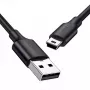 Kabel USB UGREEN 10385 Mini-USB 480 Mbps 1,5 m Czarny, szybkie ładowanie
