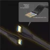 Kabel HDMI Unitek C11063BK-2M 2 m, HDMI 2.0, 18 Gbit/s, 4K@60Hz, ARC, płaski czarny