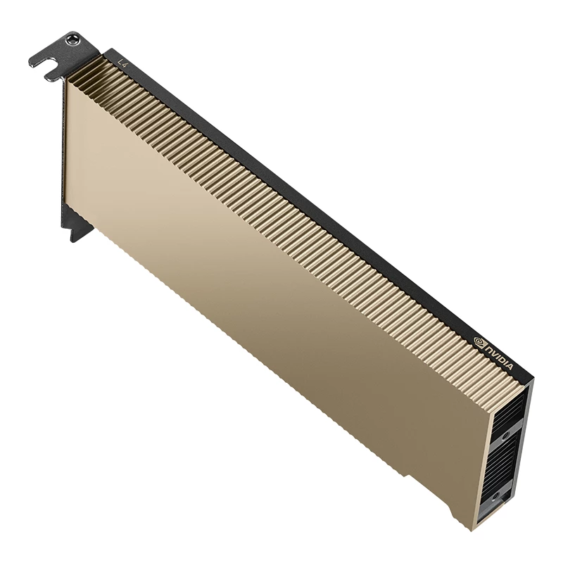 PNY NVIDIA L4 Moduł 24 GB 1x wspornik LP LowProfile z zamontowanym wspornikiem ATX PCIe x16 Gen 4.0