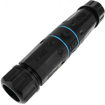 Techly IWP-MD C6-IP68T przejściówka żeńsko-żeńska RJ-45 czarny
