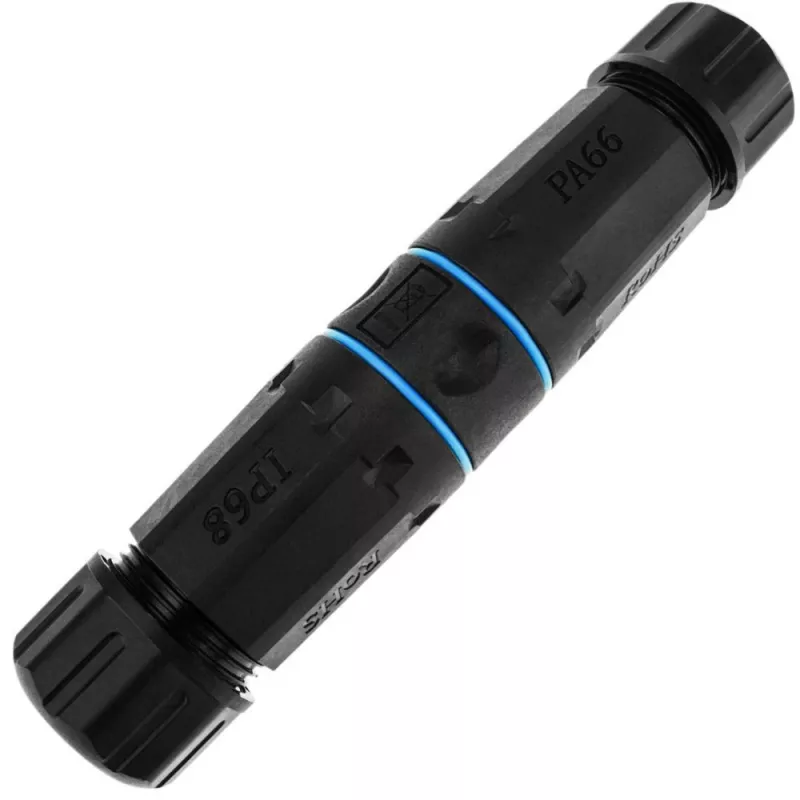 Techly IWP-MD C6-IP68T przejściówka żeńsko-żeńska RJ-45 czarny