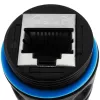 Techly IWP-MD C6-IP68T przejściówka żeńsko-żeńska RJ-45 czarny