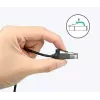 Kabel sieciowy UGREEN Cat6A UTP RJ45 3 m, osłona PVC, 500 MHz, Gigabit Ethernet