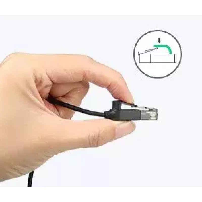 Kabel sieciowy UGREEN Cat6A UTP RJ45 3 m, osłona PVC, 500 MHz, Gigabit Ethernet