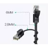 Kabel sieciowy UGREEN Cat6A UTP RJ45 3 m, osłona PVC, 500 MHz, Gigabit Ethernet