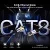 UNITEK Unitek Kabel Ethernet RJ-45 LAN Kat.8 (S/FTP) 1m
