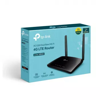 Router TP-Link Archer MR402, Fast Ethernet, Dual-band (2,4 GHz / 5 GHz), 4G, Czarny