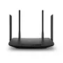 Router modemowy TP-Link AC1200 VDSL/ADSL, Wi-Fi 5 (802.11ac), Dual-band (2,4 GHz / 5 GHz), Ethernet LAN, VDSL2, Czarny, router biurkowy