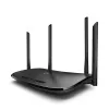 Router modemowy TP-Link AC1200 VDSL/ADSL, Wi-Fi 5 (802.11ac), Dual-band (2,4 GHz / 5 GHz), Ethernet LAN, VDSL2, Czarny, router biurkowy