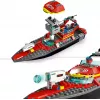 Zestaw LEGO Łódź Ratowniczo-Gaśnicza 60373 — seria City, 144 elementy, 3 minifigurki, wiek 5+, wymiary 80×230×70 mm
