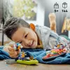 Zestaw LEGO Łódź Ratowniczo-Gaśnicza 60373 — seria City, 144 elementy, 3 minifigurki, wiek 5+, wymiary 80×230×70 mm