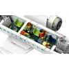 LEGO Zestaw konstrukcyjny Samolot pasażerski 60367 — seria City, 913 elementów, 2 minifigurki, szczegółowe wnętrze
