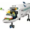 LEGO Zestaw konstrukcyjny Samolot pasażerski 60367 — seria City, 913 elementów, 2 minifigurki, szczegółowe wnętrze