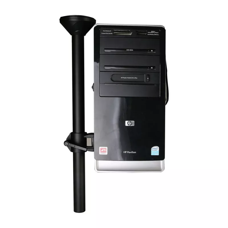 Techly ICA-CS 63 Uchwyt CPU montowany na biurku Uchwyt CPU montowany na biurku Czarny
