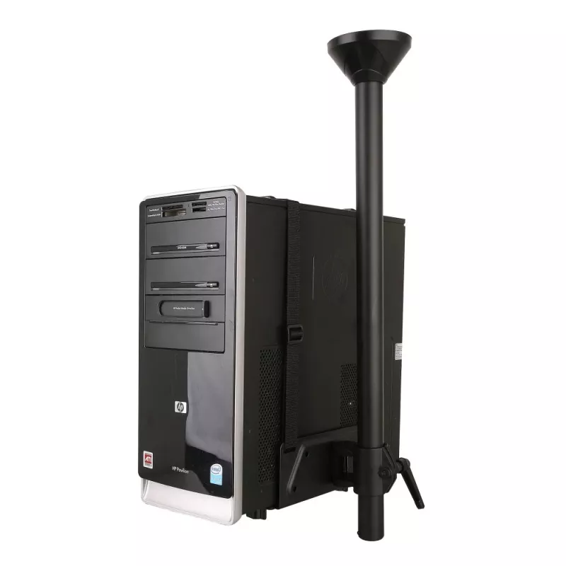 Techly ICA-CS 63 Uchwyt CPU montowany na biurku Uchwyt CPU montowany na biurku Czarny
