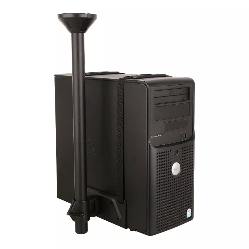 Techly ICA-CS 63 Uchwyt CPU montowany na biurku Uchwyt CPU montowany na biurku Czarny
