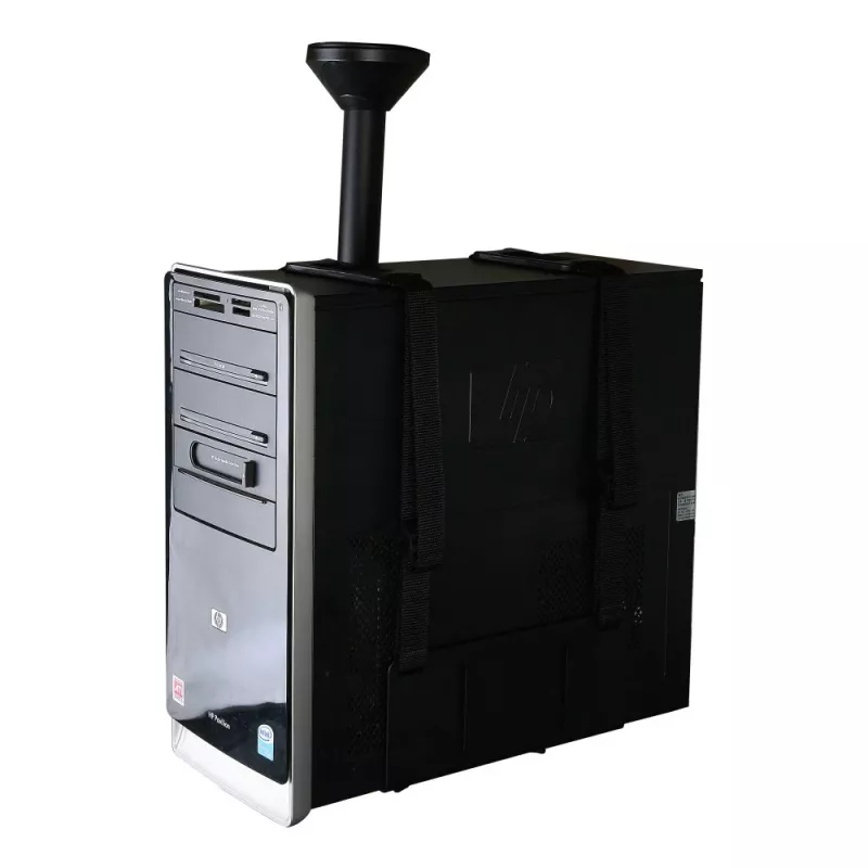 Techly ICA-CS 63 Uchwyt CPU montowany na biurku Uchwyt CPU montowany na biurku Czarny