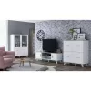 Sideboard cama meble LOTTA 110 4D — 4 drzwi, 6 półek, dąb Sonoma, 1100×540×1190 mm