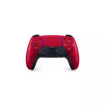 Wireless Gamepad Sony DualSense czerwony — kontroler Bluetooth dla PlayStation 5, 0,28 kg, przyciski: Wstecz/Wyczyść pamięć/Menu/Opcje/Start/Turbo