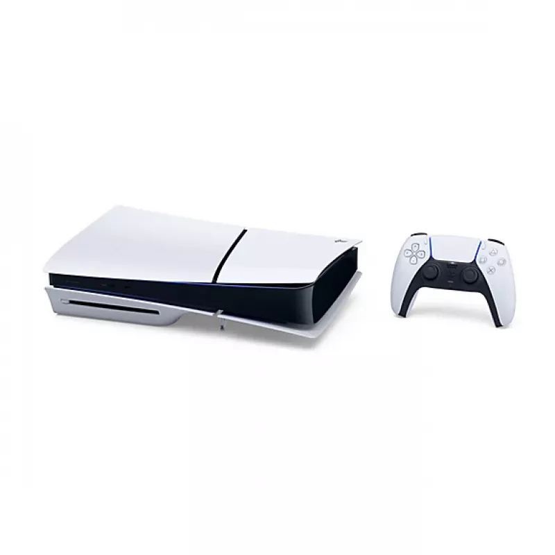 Sony PlayStation 5 (grupa modeli - slim), PlayStation 5, Czarny, Biały, 16384 MB, GDDR6, 448 GB/s, AMD