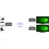 Techly IDATA HDMI-WL53 extender AV nadajnik i odbiornik AV Czarny