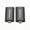 Techly IDATA HDMI-WL53 extender AV nadajnik i odbiornik AV Czarny