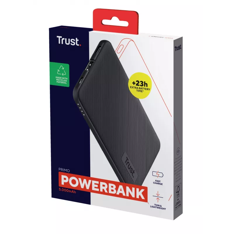Trust Primo litowo-jonowy (Li-Ion) 5000 mAh czarny