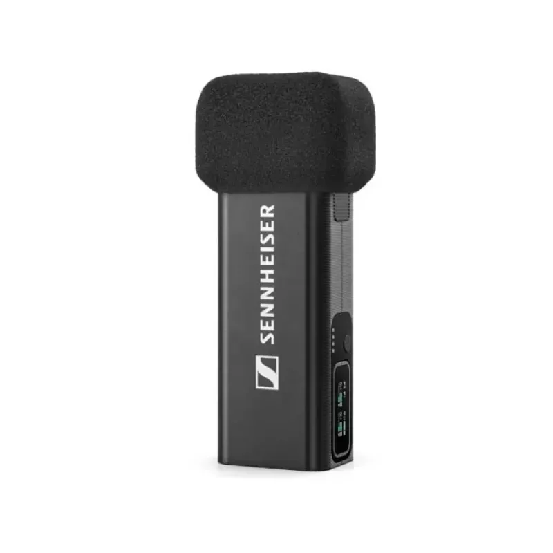 Zestaw bezprzewodowych mikrofonów pojemnościowych Sennheiser PROFILE Wireless 2‑kanałowy — dookólny, 48 kHz, zasięg 245 m, bateria 7 h
