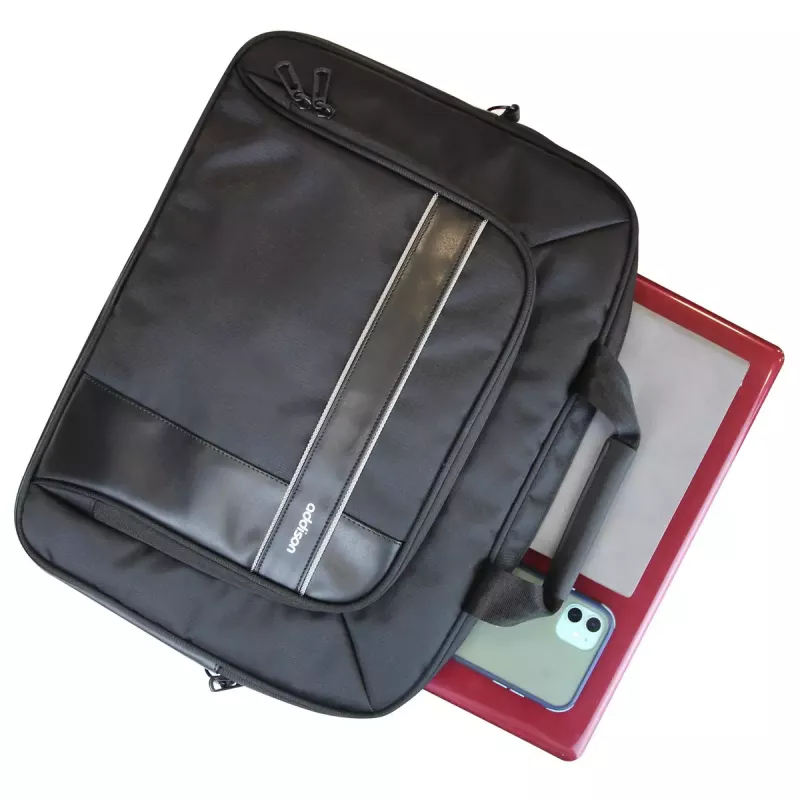 Toploader bag Addison COMPUTER CASE FOR NOTEBOOK 14.1 inch CORNELL 14 — Nylon, 362×38×245 mm, Czarny