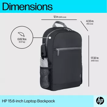 Plecak na laptopa HP 15.6 cala, plecak, 370 g