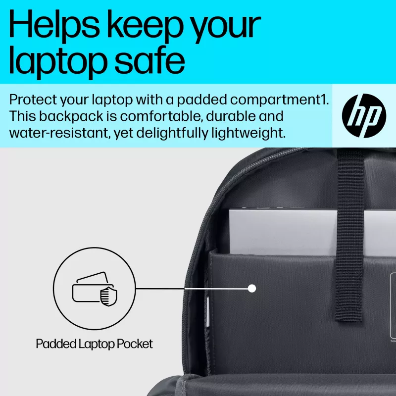 Plecak na laptopa HP 15.6 cala, plecak, 370 g