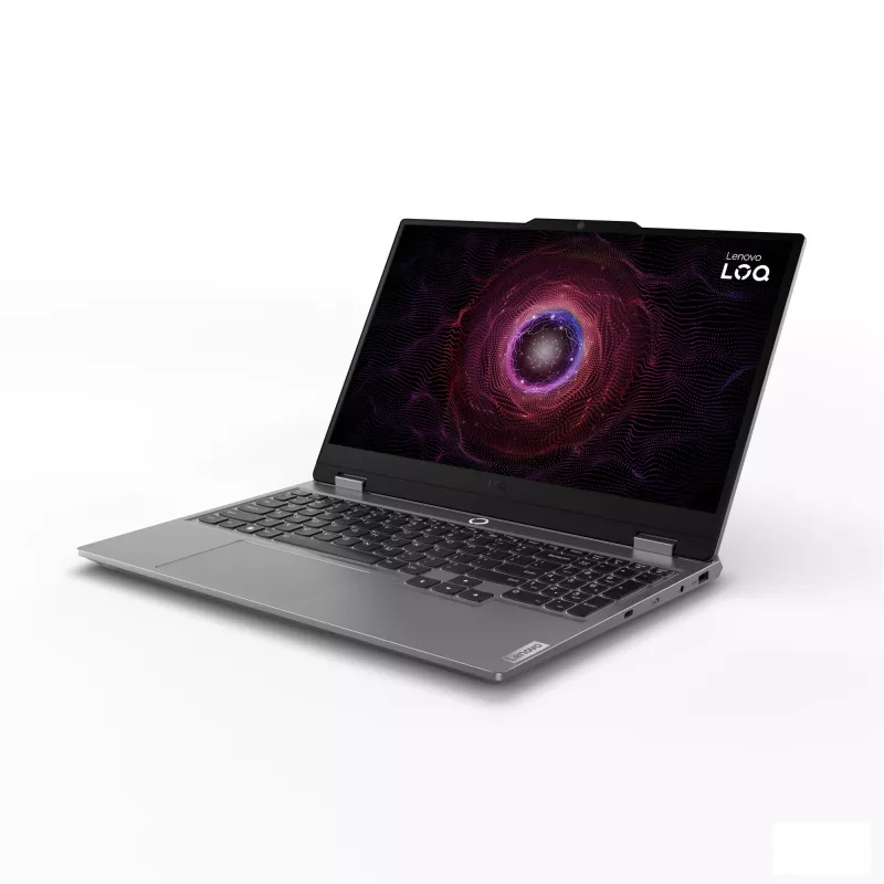 Lenovo LOQ 15ARP9 AMD Ryzen™ 5 7235HS Laptop 39,6 cm (15,6 cala) Full HD 16 GB DDR5-SDRAM 512 GB SSD NVIDIA GeForce RTX 3050 Wi-Fi 6 (802.11ax) Windows 11 Home Szary