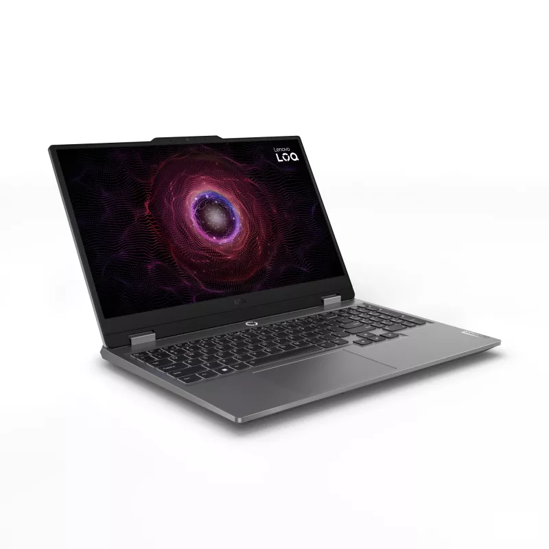 Lenovo LOQ 15ARP9 AMD Ryzen™ 5 7235HS Laptop 39,6 cm (15,6 cala) Full HD 16 GB DDR5-SDRAM 512 GB SSD NVIDIA GeForce RTX 3050 Wi-Fi 6 (802.11ax) Szary