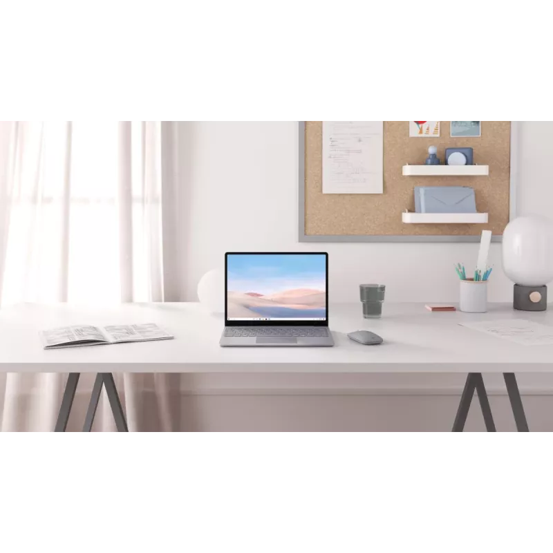 MICROSOFT Surface Laptop Go - 12,4 cala - i5 1035g1 - 8GB RAM - 256GB SSD - Windows 10 Pro - Platynowy - Klawiatura QWERTY międzynarodowa - Grafika UHD