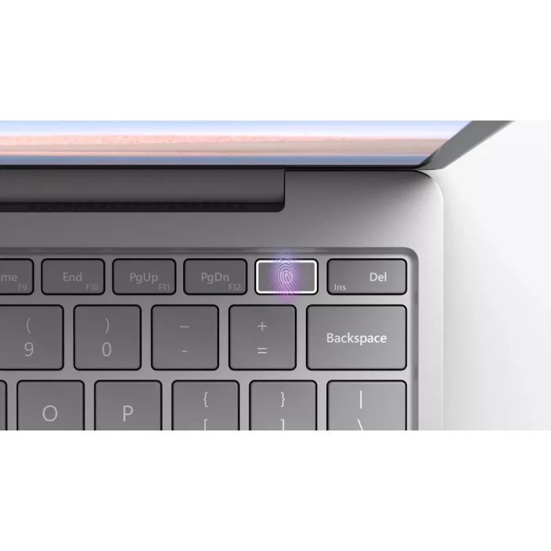 MICROSOFT Surface Laptop Go - 12,4 cala - i5 1035g1 - 8GB RAM - 256GB SSD - Windows 10 Pro - Platynowy - Klawiatura QWERTY międzynarodowa - Grafika UHD