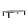 Wolnostojący uchwyt do monitora na biurko GEMBIRD MS-TABLE-01 — pojedynczy wyświetlacz, udźwig 20 kg, czarny, ręczna regulacja wysokości 100–140 mm