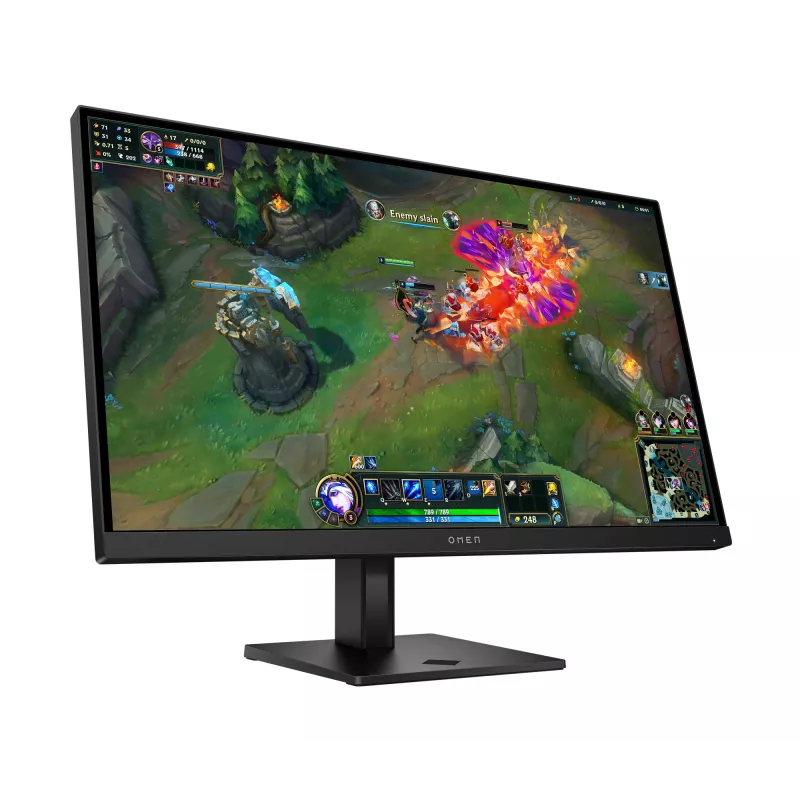 Monitor gamingowy HP OMEN 27 cali QHD 180 Hz, 68,6 cm (27 cali), 2560 x 1440 pikseli, Quad HD, LCD, 1 ms, czarny
