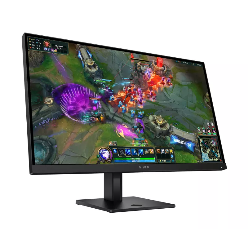 Monitor komputerowy HP OMEN LCD 27qs G2 68,6 cm 27 QHD 2560x1440 240 Hz 1 ms 400 nitów 2xHDMI, DP, USB, Pivot, VESA 68.6 cm (27 cali) 2560 x 1440 pikseli Quad HD Czarny